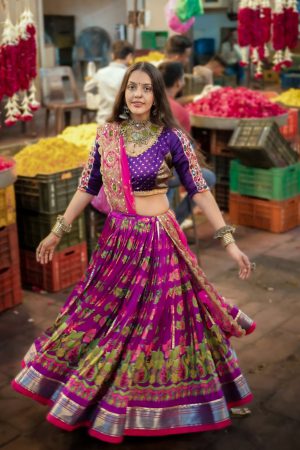 Heavy Bridal Lehenga with Designer Choli